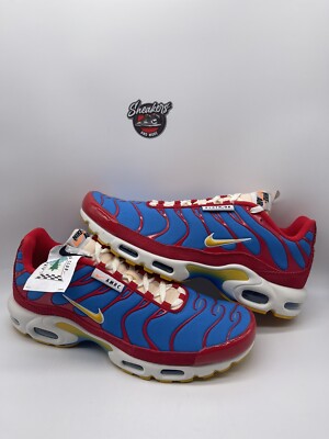 Nike Air Max Plus SE Running Club University Blue SPIDERMAN DC9332-600 Size 14