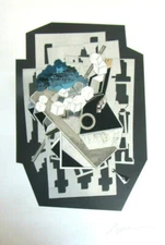 ORIGINAL ART DECO PRINT Original Vintage From Time Period