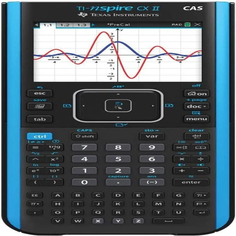 Texas Instruments TI-Nspire CX II CAS Color Graphing Calculator