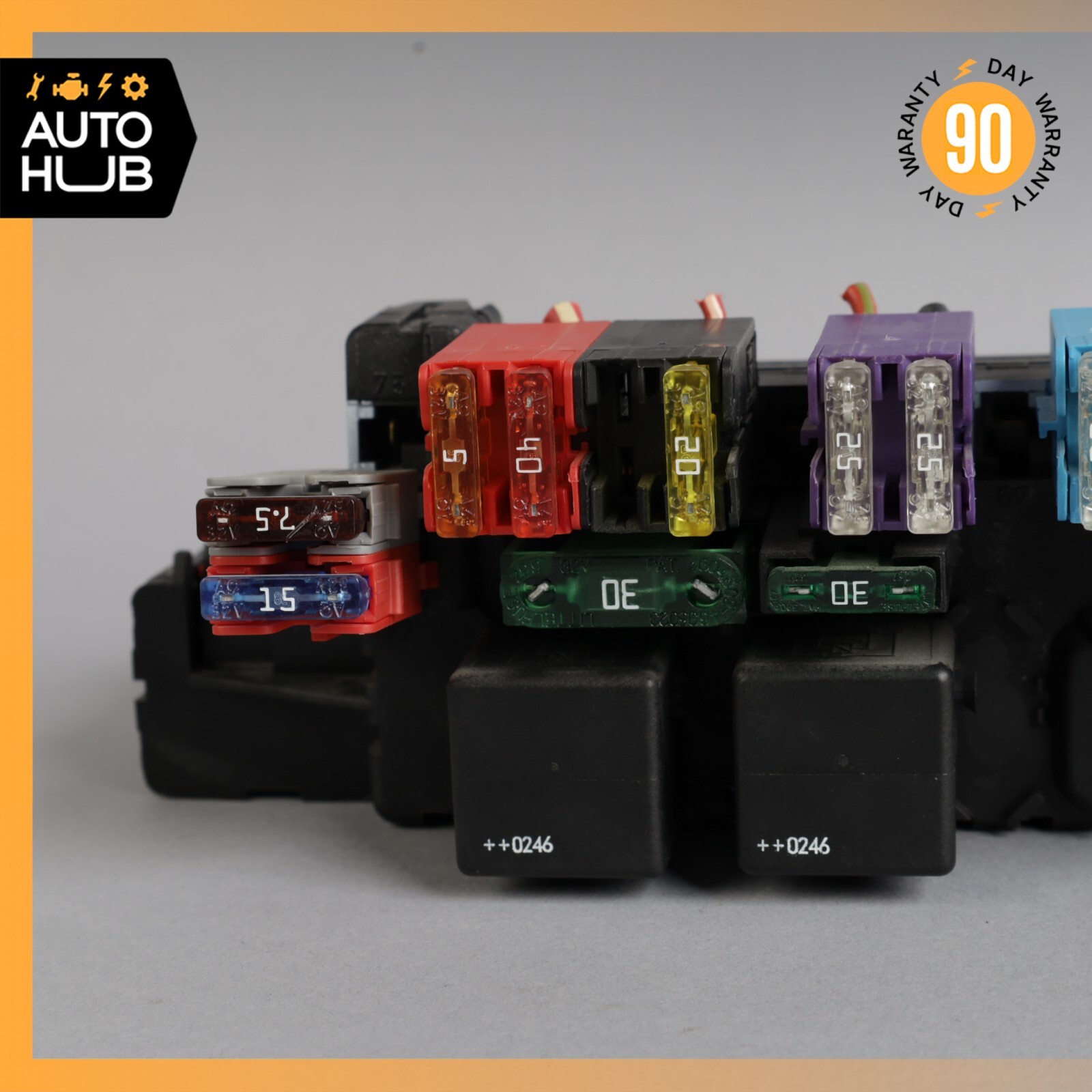 03-12 Mercedes R230 SL500 SL55 AMG Rear SAM Fuse Box Relay Module OEM