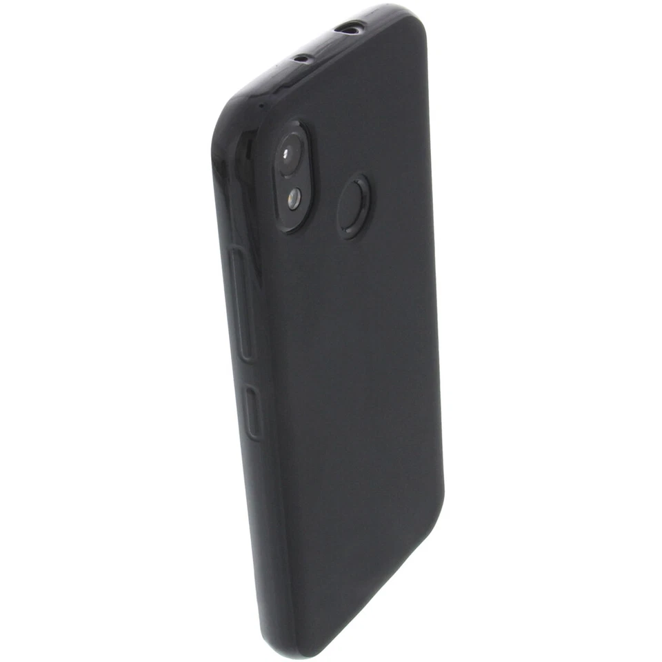 Case for CAT S52 protective mobile bag TPU bumper case black - Image 2 of 4