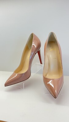 Christian Louboutin Pigalle Nude Patent Leather Size 41 / Heel