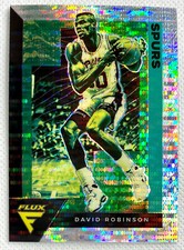 2020-21 Panini Flux David Robinson Silver Pulsar Prizm Card SP San Antonio Spurs