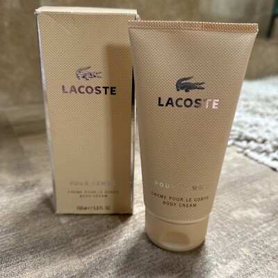 Lacoste Pour Femme Women Lacoste Body Cream oz 150 ml New