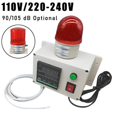 0 400  Anti-Acid Intelligent Over High And Low Temperature Alarm Sensor 110-240V