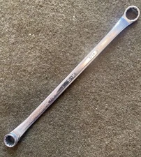 Vintage SK Tools 3/8" x 7/16" Double Box Wrench B-1214 Excellent! USA 🇺🇸