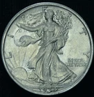 1934 50C Walking Liberty Half Dollar AU - 24899