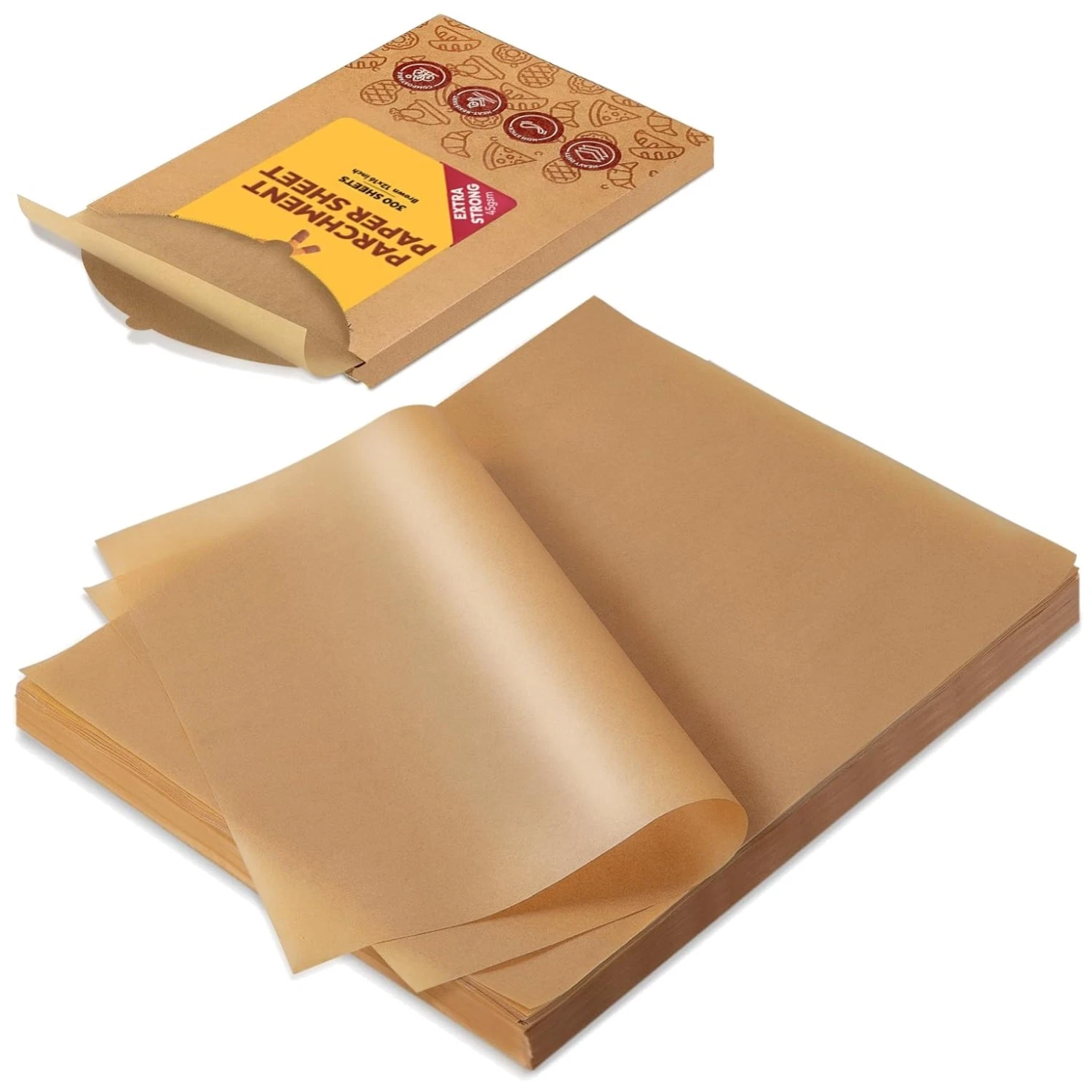 Unbleached Non-Stick Parchment 12x16
