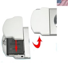 Hard Battery Back Cover for PSP 2000/2001/3000/3001 - White Replacement