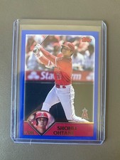 2023 Topps Archive Shohei Ohtani Blue Los Angeles Angels 256