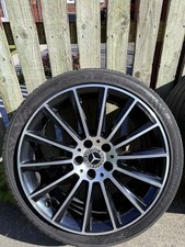 GENUINE OEM 19” Mercedes Benz REAR Turbine Alloy Wheel