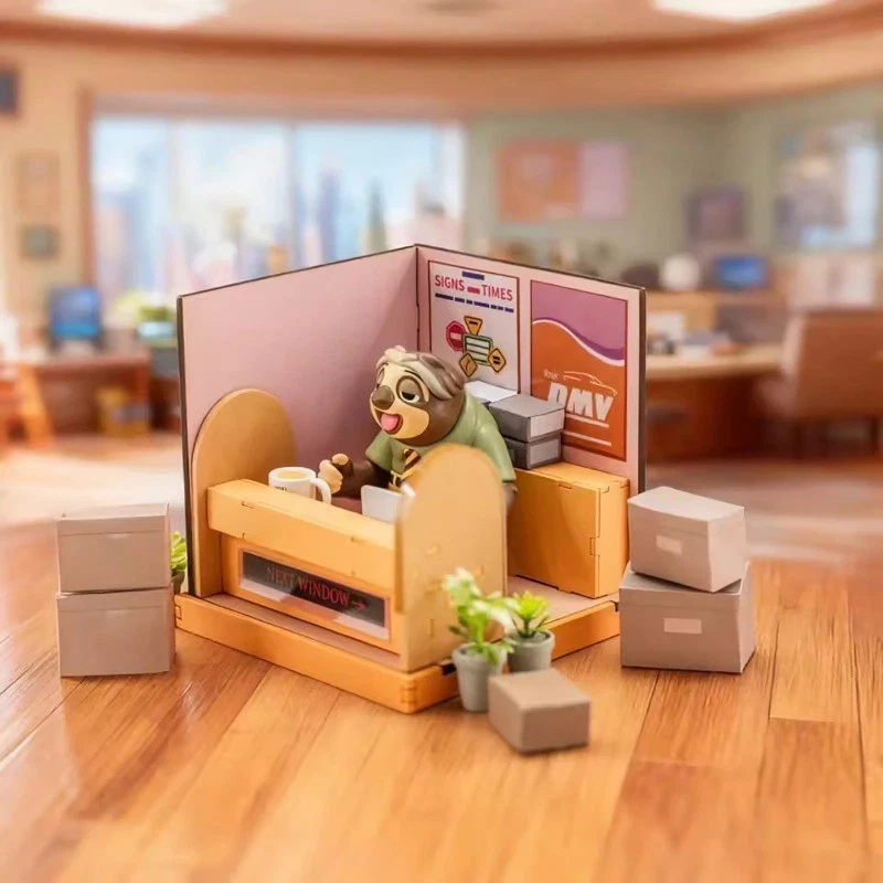 Disney Zootopia DIY Assembly Scene Confirmed Blind Box Figure Toy Gift Authentic - Image 2 of 4