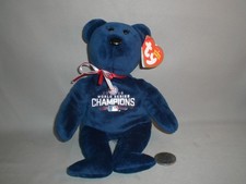 Chicago Cubs 2016 World Series  CHAMPION /TY Beanie Baby - MLB Baseball Bear -
