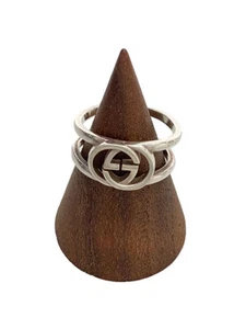 Bague GUCCI SV925 14 argent homme emboîtement accessoires inclus occasion