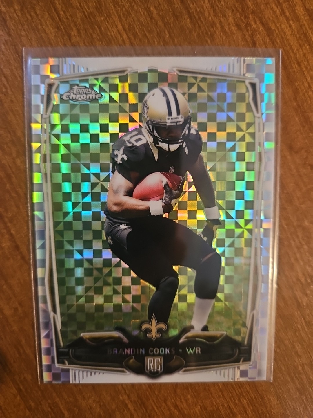 2014 Topps Chrome - Brandin Cooks #149 X-Fractor (RC)