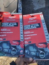 30-9/16 Zoll 8/10 & 12/14 TPI extrem dünnes Metallschneiden Bandsägeblatt (6 Blatt)