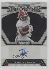 2024 Panini Prizm Draft Picks Silver Terrion Arnold #DPA-TAD Auto 17xm