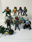 Vintage & Current Teenage Mutant Ninja Turtles Action Figure Lot