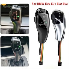 LED Schalthebel Automatik Schaltknauf Chrom Schwarz für BMW E90 E91 E92 E93 3er