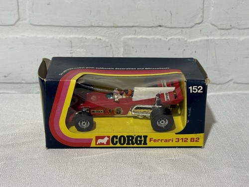 1:43 Corgi 152 Ferrari 312 B2 Britax Shell Formula 1 Race Car NIB Mettoy 1973 - Picture 2 of 12