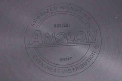 Anolon 3.5 Qt 3 1/2 Quart Pot With Lid Non Stick Cooking Kitchenware