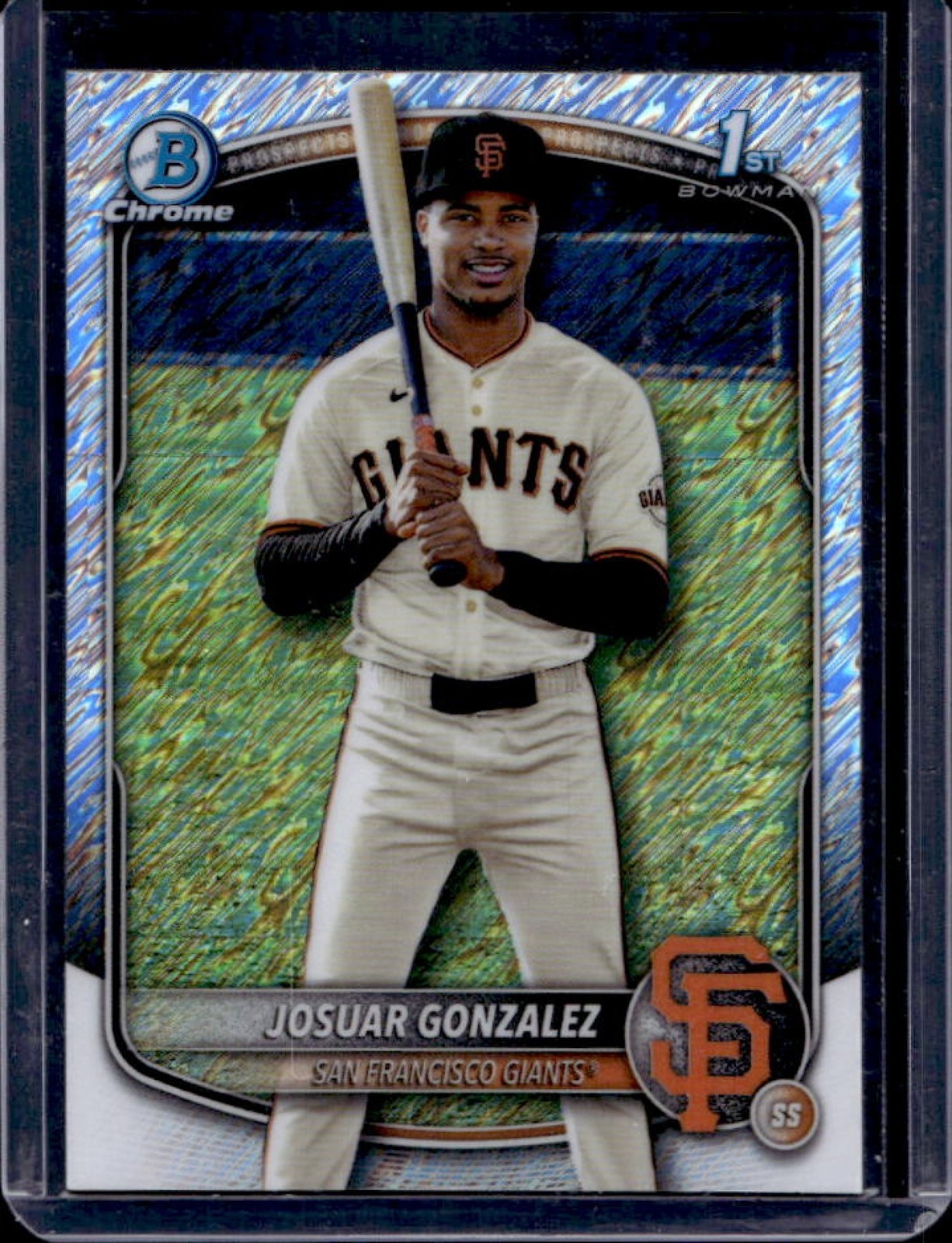 2025 Bowman Chrome Josuar Gonzalez Shimmer Refractor 1st #BCP-153