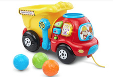 VTech Drop and Go Dump Truck   Yellow Toddler Toy, Motor Skills  Interactive Pl