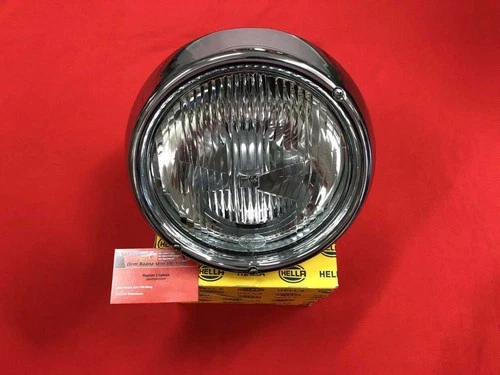 Headlight H4 by Hella for VW Beetle 68-73 + Type3 (89-107)