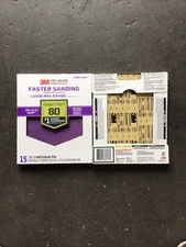 Lot Of 2 15 Sheets 3M Precision Sandpaper Sheet Coarse 80-Grit 9" x 11"