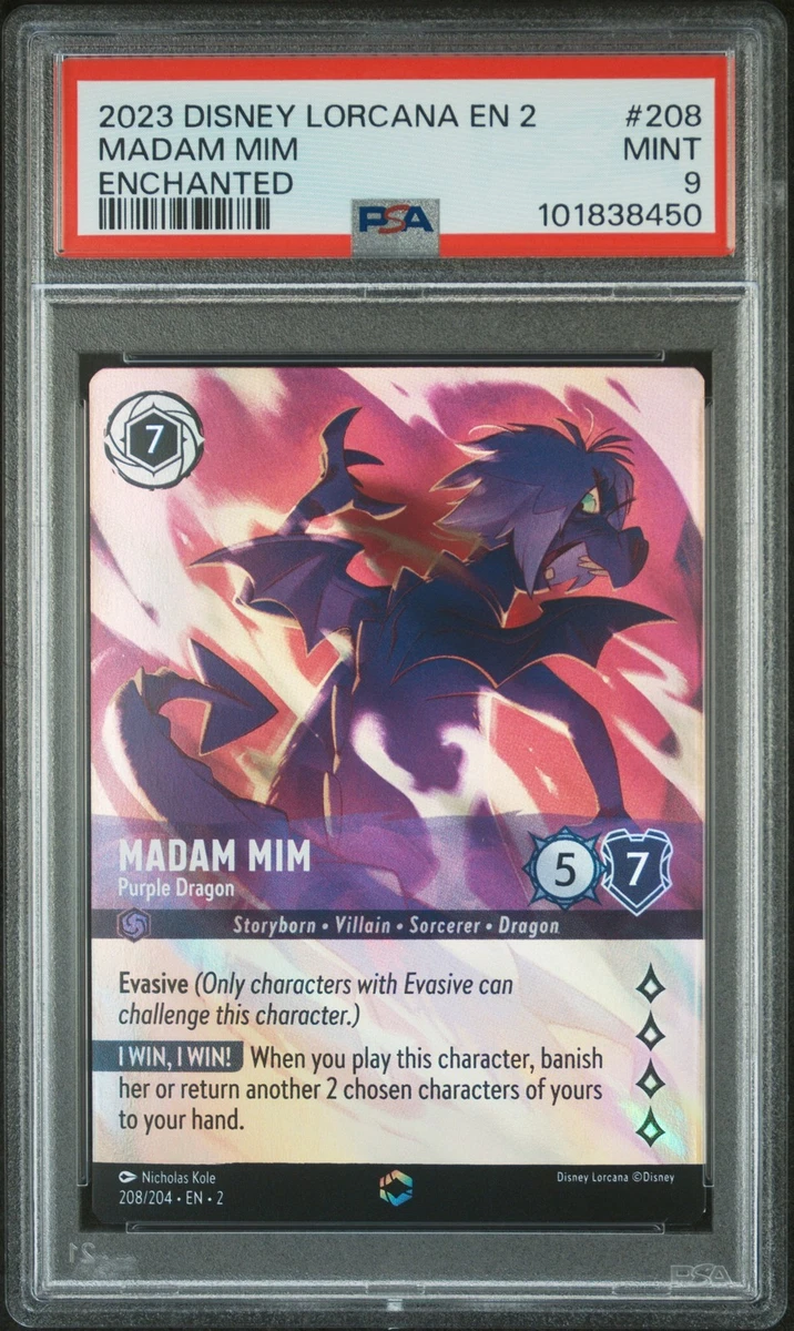 Madam Mim - Purple Dragon 208/204 Rise of the Floodborn for sale