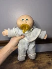 Vintage Cabbage Patch Doll w/ Original Cabbage Patch Brand Clothing - Green Eyes