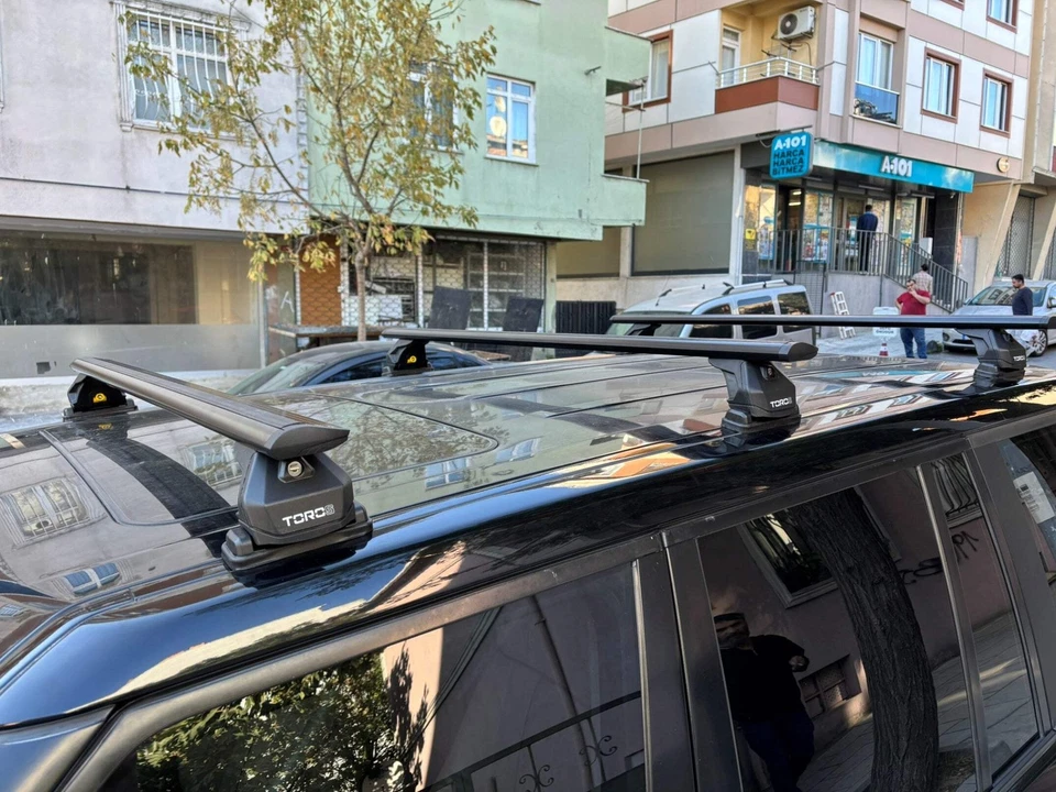 For Land Rover Range Rover 1994-2002 (P38A) Cross Bars Fix Point Pro 6 Silver - Image 4 of 4