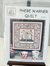 Rosewood Manor Designs Karen Kluba Phebe Warner Quilt Cross Stitch Pattern