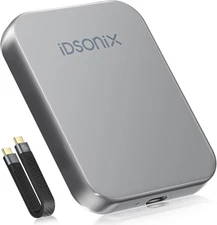 iDsonix 2TB External SSD, Portable SSD with Type-C USB 3.2 Gen 2x2 Cable & MAGNE