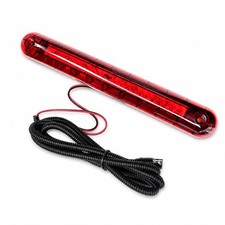 24 LED 12V Third Brake Light - Waterproof High Mount Tail Lamp, Universal Fit