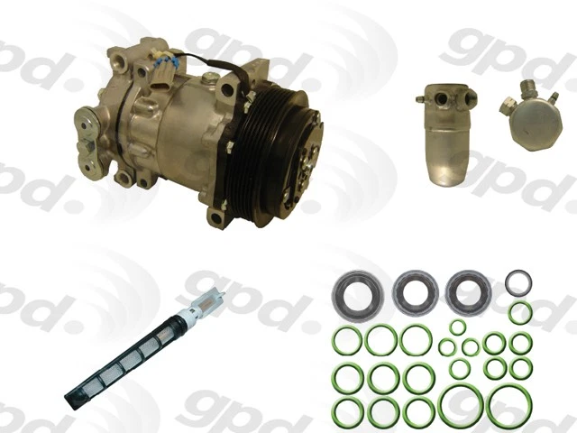 GPD A/C Compressor Kit 9612768 For 96-02 Chevrolet K1500 C1500 C2500 K2500 - Image 2 of 4