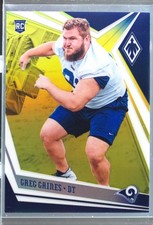 2019 Phoenix Greg Gaines RC Yellow /75 #176 Rams