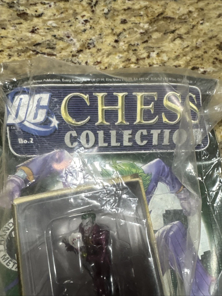 Eaglemoss Chess * Joker * #50 Black Knight DC Comics Batman MagazineVillain - Image 2 of 4