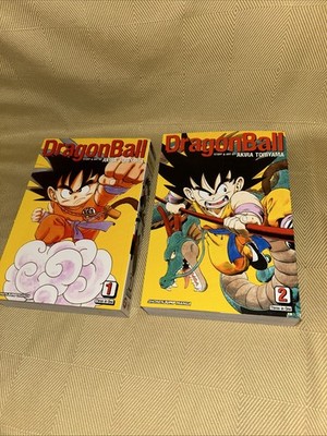 Dragon Ball Manga Vizbig Edition Vol 1 & 2 Set Omnibus Like New Akira Toriyama