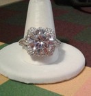 BJL863 Bella Luce CZ Halo Design Ring 13.07ctw. Size 10 LNC — photo 1