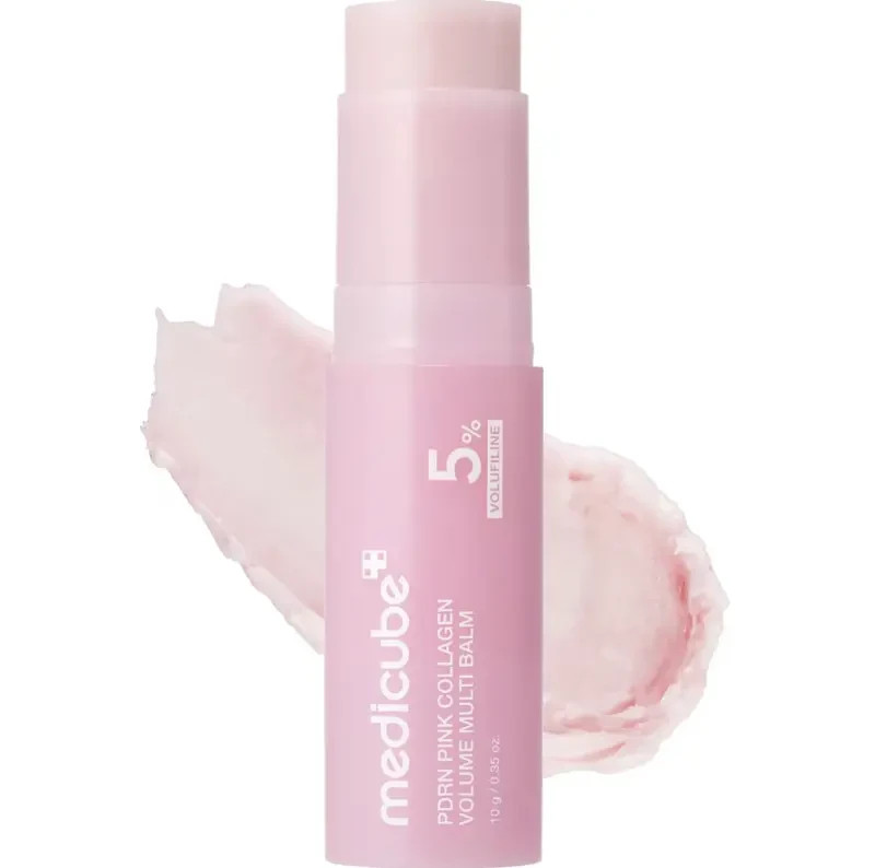 PDRN Pink Collagen Multi Balm Volufiline NAD Firm Fine Lines Face Neck Lip Korea