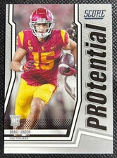 2022 Panini Score Drake London #P-DL PROtential RC Trojans