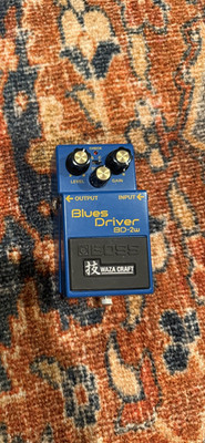 Boss BD-2W Blues Driver Waza Craft Overdrive Pedal
