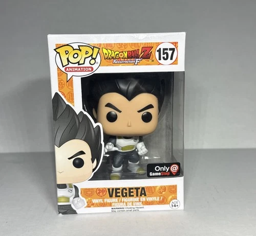 Funko Pop! Dragonball Z Resurrection F Vegeta #157 GameStop Exclusive 2016