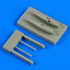 Quickboost 72453 dx 1/72 Gloster Gladiator Gun Pods for Airfix