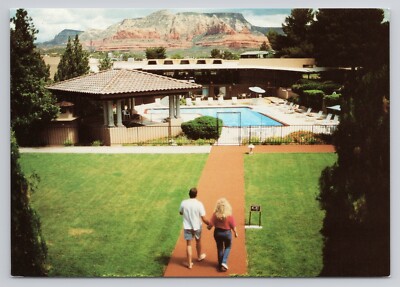 Quality Inn Kings Ransom Motor Hotel Restaurant Sedona Arizona Postcard