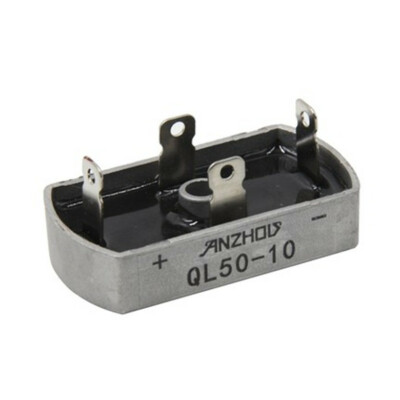 5pcs QL50-10 Single Phase Bridge Stack 50A Single Phase Bridge Rectifier