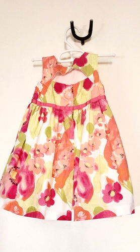 Gymboree Dressed Up Floral Dress with Tulle Girls 4T for Easter or Wedding - Picture 5 of 9