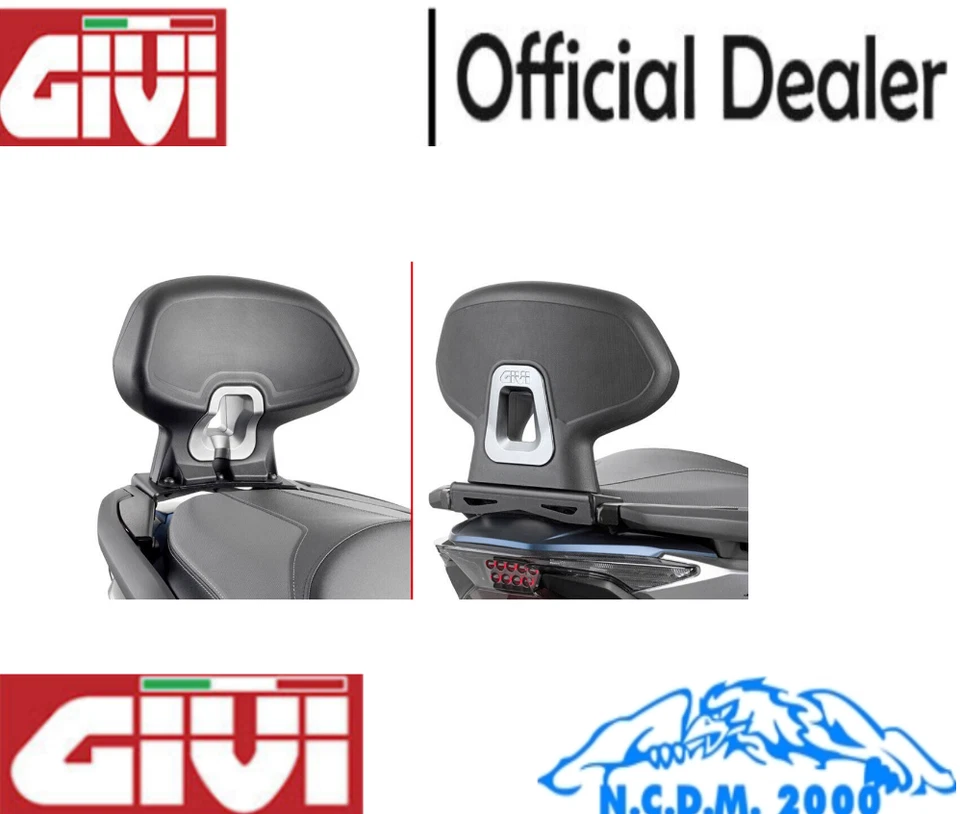 Rückenplatte Passagier GIVI TB1166A Honda Stärke 350 Jahr 2023