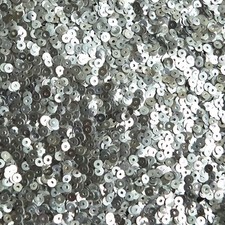 3mm Round Sequins Aluminum Real Metal Premium. Made in USA